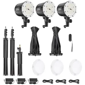1860446 Westcott 810008719602 U60-b 60w Bi-color Led 3-light Softbox Kit - Sku#1860446