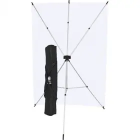 Westcott 817967007887 X-drop Wrinkle-resistant Backdrop Kit Neutral Gray 5ft X 7ft #3