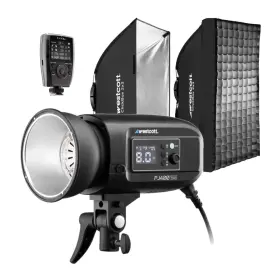 Awes4600k2 Westcott Fj400-se Studio Strobe 400ws Bundle With Accessories