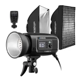 Awes4600k4 Westcott Fj400-se Studio Strobe 400ws Bundle With Accessories