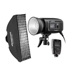 Awes4600k6 Westcott Fj400-se 400w Strobe With Wireless Trigger Clickbox 2x3 Softbox Bundle