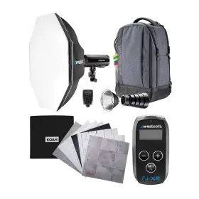 Awes4771sk1 Westcott Fj200 Strobe 1 Light Backpack Kit With Fj-x3 S Wireless Trigger Bundle