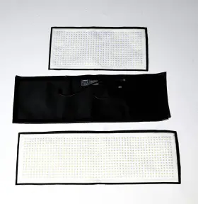 Dmo-7537 Westcott Used Peter Hurley Flex Cine Bi-color 3-light Kit 1 X 2ft