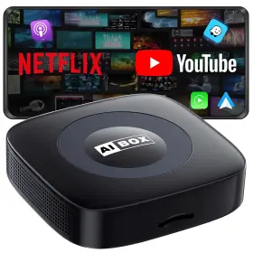 B0g2xb8tbv Whybox Ai Magic Box For Streaming Netflix/youtube/tiktok Wireless Carplay Adapter D