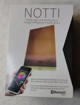 Witti 841105100017 Notti Smart Night Mood Lighting Alarm With Notifications