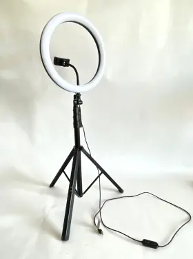 Zj01 Wonew 12 Inch Selfie Ring Light With Tripod Stand Streaming Make-up Photo Video #2