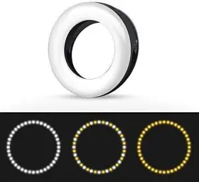 Xinbaohong 414902993254 Selfie Ring Light Rechargeable Portable Clip-on Fill With 40 Led #2