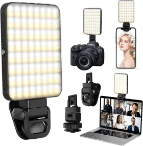 Xinbaohong 445038818808 Rechargeable Clip Fill Video Conference Light Selfie For Phone