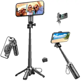 Ss22 Xo Simple Is Beauty Magnetic Small Selfie Stick For Iphone 4 In 1 Multifunctional Portable