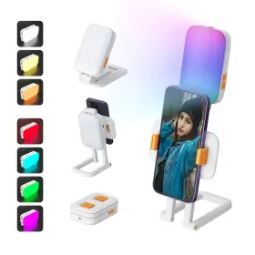 Xpesuvc 749676638048 Portable Selfie Light 82 Led 3 Modes And Rgb Rechargeable L
