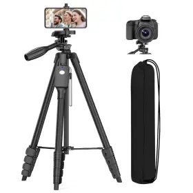 5308h Xxzu Tripod 67 Inch Camera With Travel Bag Cell Phone Remote