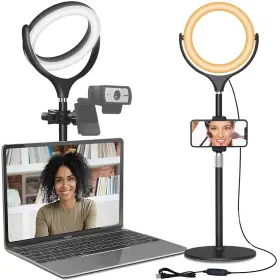 Yarrashop 612520808044 Zoom Light For Computer Adjustable Desk Ring Video Calls Circle L