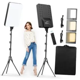 Rl-24 Yi Zhe 2-pack 24ftft Led Video Light Kit Heorryn 2700-7500k Dimmable Photography
