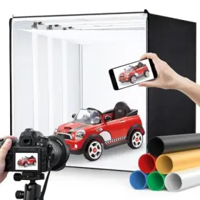 St-001-60 Yi Zhe Photo Studio Light Box Heorryn 24 Inch X24 Dimmable Shooting Tent 24x24x24inches