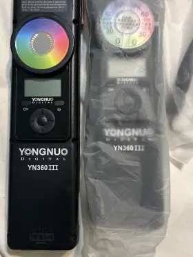 2-yongnuo Yongnuo Yn360iii Led Video Light 5600k And Rgb Full Color New Tested #2