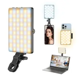 Youlisn 799124062891 Led Selfie Light Phone Wtih Clip 3000mah Rechargeable Pho