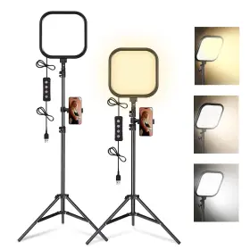 Yt-dfc3 Youtin 2-pack Led Video Light Kit 15w Studio 2500-8500k Color Temperatue With