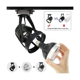 Yuemegou 755801650298 L-type Extra Large Size High Brightness Track Lighting Complete Kit 6-lights #2