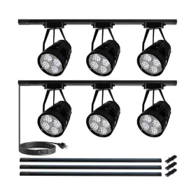 Yuemegou 755801650298 L-type Extra Large Size High Brightness Track Lighting Complete Kit 6-lights