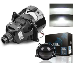 Yf063001 Yufanya 3.0inch Nhk Bi Led Projector Lens With Dual Reflector Headlight Retro
