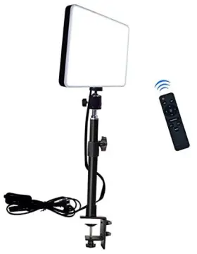Yundz743791706668 Yundz Led Desk Bi-color Video Light Key With C-clamp Stand 2700k-5700k