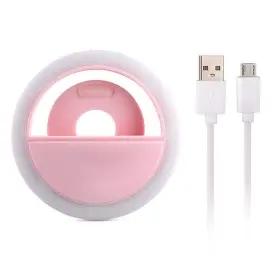 Z Fashion 754111110836 Mini Ring Light For Mobile Phones Makeup Shooting Videos On Youtube Self