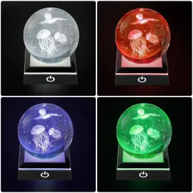 Zeroneau74rhix6v Zerone Led Light Display Stand Base 3d Holder Multicol #3