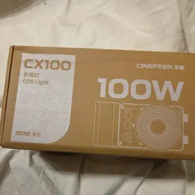 Cx100 Zhiyun 191493004009 Cinepeer 100w Pocket Led Video Light Photography 2700k-6500k