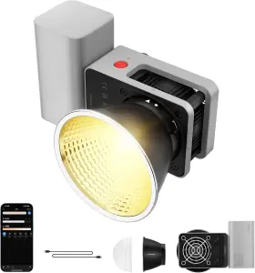 Cx50 Zhiyun 191493004948 Cinepeer 50w Led Video Cob Light Photography Lighting App 2700-6500k