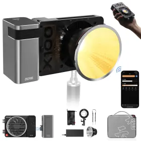 A-pl105bceu-eu-f Zhiyun Molus X100 Bi-color Combo 100w Video Light Official V2 Upgraded Version Pro