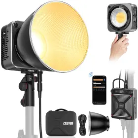 Au-pl109 Zhiyun Molus G200 Official 200w Cob Video Light Portable Continuous Output Lighti
