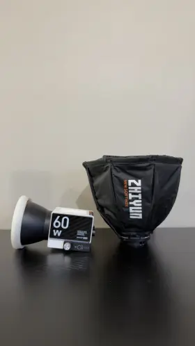 C040006am2 Zhiyun Light Molus G60 60w Led Video Softbox No Power Cord