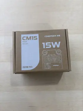 Cm15 Zhiyun Us Cinepeer 15w Rgb Video Light Selfie