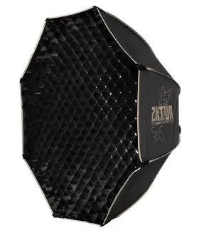 Ex1h18 Zhiyun 35 Inch /90cm Octagonal Softbox Quick Release Bowens Mount With Honeycomb