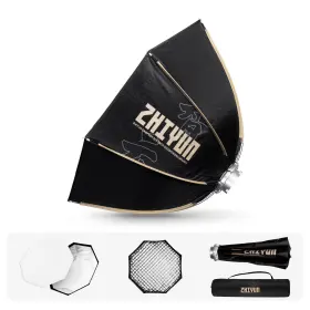 Ex1h31 Zhiyun Cinpeer 35-inch/90cm/2.9ft Bowens Mount Octagonal Softbox Quick Release With