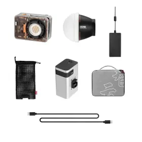 C040049am6 Zhiyun Gimbals Molus X60rgb Rgb Led Monolight Combo Kit