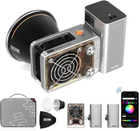 Plx104 Zhiyun Molus X60 Rgb Pro 60w Video Light New