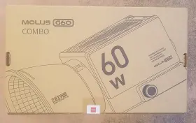 Pl103 Zhiyun Molus G60 Bi-color Pocket Cob Monolight Combo Kit New Sealed Box