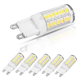 Ziyidianzhi 792855978442 G9 Led Light Bulb 5w Replacement For 40w Halogen Daylight 6000k