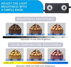 Zk-ry-15 Zkeezm Light Box Photography 24 Inch X24 With 240led Lights And 6 Color Backdrops Photo #2