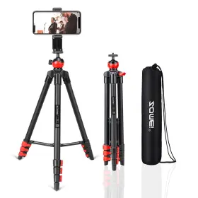 6529 Zomei 634769014376 Phone Tripod Stand With Rotating Holder Remote Shutter And Carry Bagᦁ