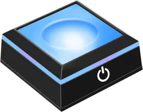Zb136 Zrenjhus Led Light Base For Crystal Ball Show Stand 3d Glass