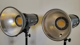 200w Zuma Led100kit-36-2-s Led Video Light Kit With Softbox Umbrella Reflectors And Stands