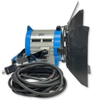 Arri 650 Plus Tungsten Fresnel Light Unit L1.79400.A With Leaf Barn Doors. Fixed Price $199.77.