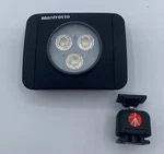 Manfrotto Play 3 Led Light 210 Lux Dimmable Mlumiepl-bk. Fixed Price $24.95.
