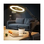 Ubeesize 12 Ring Light With Overhead Phone Mount, Led Selfie .... Fixed Price $56.74.