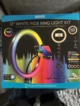 Bower 12 White/rgb Ring Light Kit 360 Ballhead 62" Extendable Tripod One. Fixed Price $18.48.