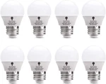 8 Pack Bluex 3W G14 Led Bulb 5000K Daylight - 25W Equivalent E26 Base 12. Fixed Price $20.39.