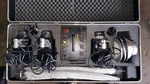 Novatron Strobe Light Sets With Umbrellas And Carrying Case Used. Fixed Price $1200.00.