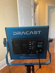Set Of 2 Dracast DRSP-500BN Series Led Light Panel W/power Supply And Cases. Fixed Price $250.00.